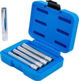 SOCKET SET, HEXAGON, EXTRA DEEP | 10 MM (3/8 ") DRIVE | SW 8 - 14 MM | 5 PCS. (9863)