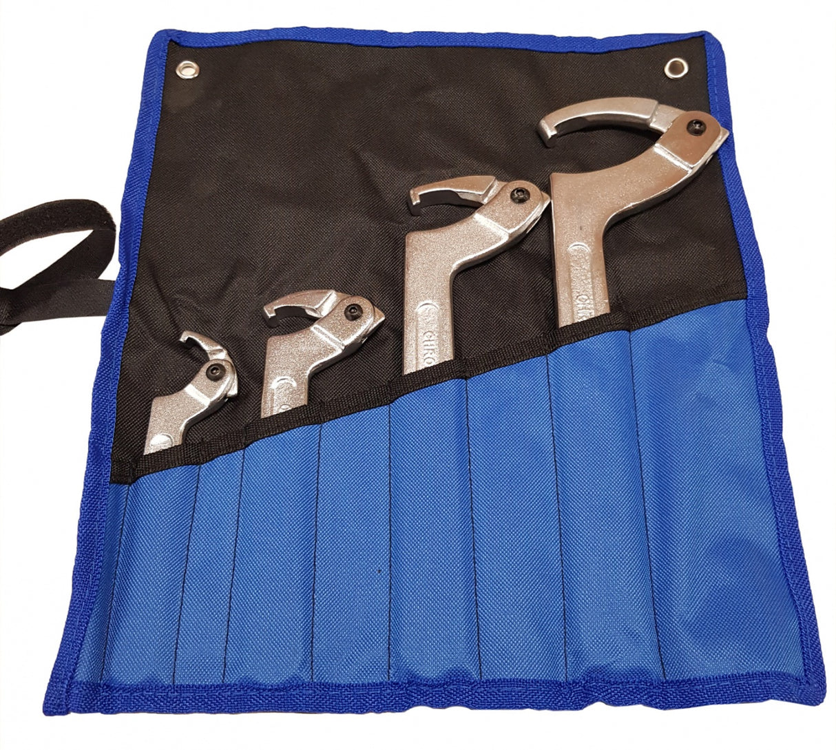 HOOK TYPE / SLIP JOINT WRENCH SET | SQUARE TIP | 19 - 170 MM | 4 PCS. (H6819)