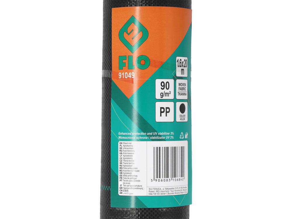 WEED MAT 1.6 X 20 WEIGHT 90G/M2 (91049)