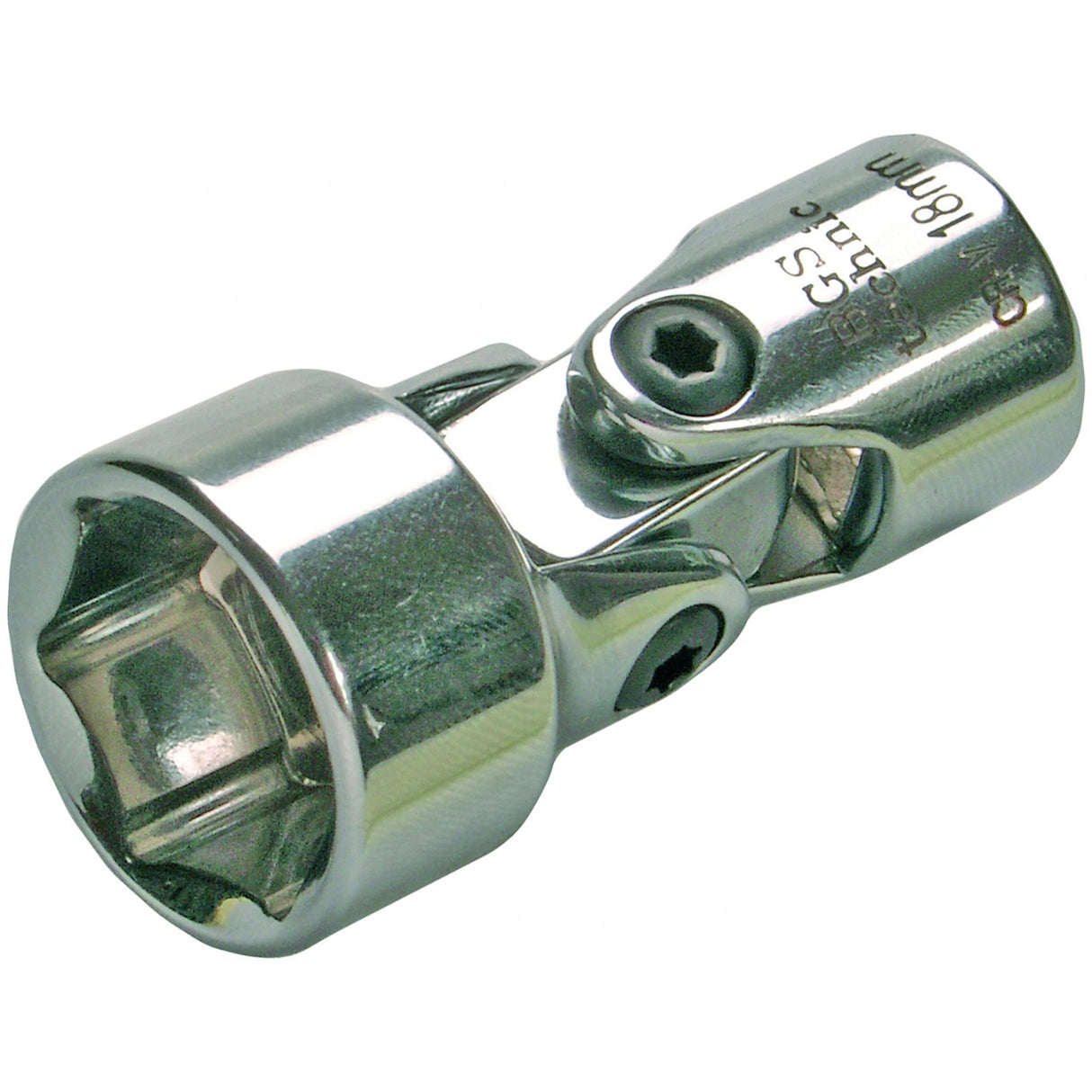 UNIVERSAL JOINT SOCKET, HEXAGON | 10 MM (3/8") DRIVE | 18 MM (2458)