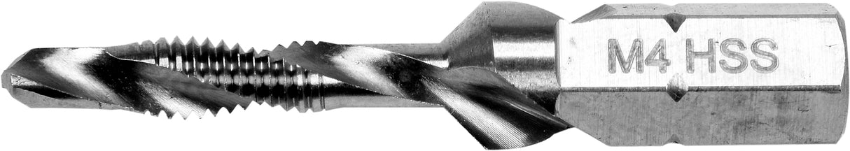 COMBINED DRILL TAP M4 HEX (YT-44841)