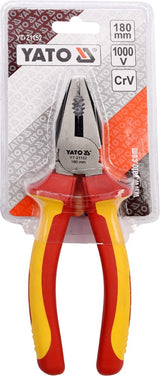 INSULATED COMBINATION PLIERS 180MM VDE (YT-21152)
