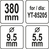 BLADE 380MM FOR LAWN MOWER (YT-85161)