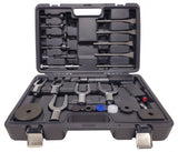 VIBRO / IMPACT CHISEL / PUNCH / REMOVER SET WITH PNEUMATIC HAMMER | 25 PCS. (AH25M)