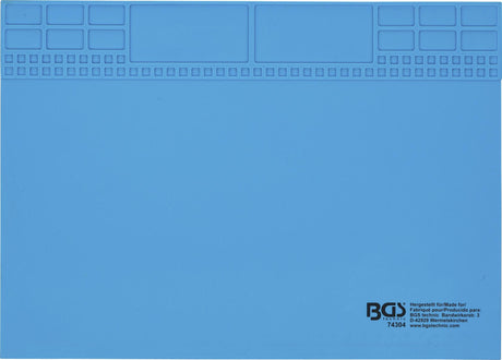 SILICONE WORKING MAT | MAGNETIC | 350 X 245 X 3 MM (74304)