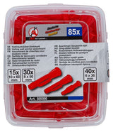WALL PLUG SET | 6 - 10 MM | 85 PCS (88086)