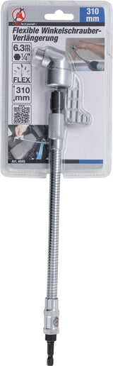 FLEXIBLE ANGLE BIT HOLDER EXTENSION | 6.3 MM (1/4") | 310 MM (4845)
