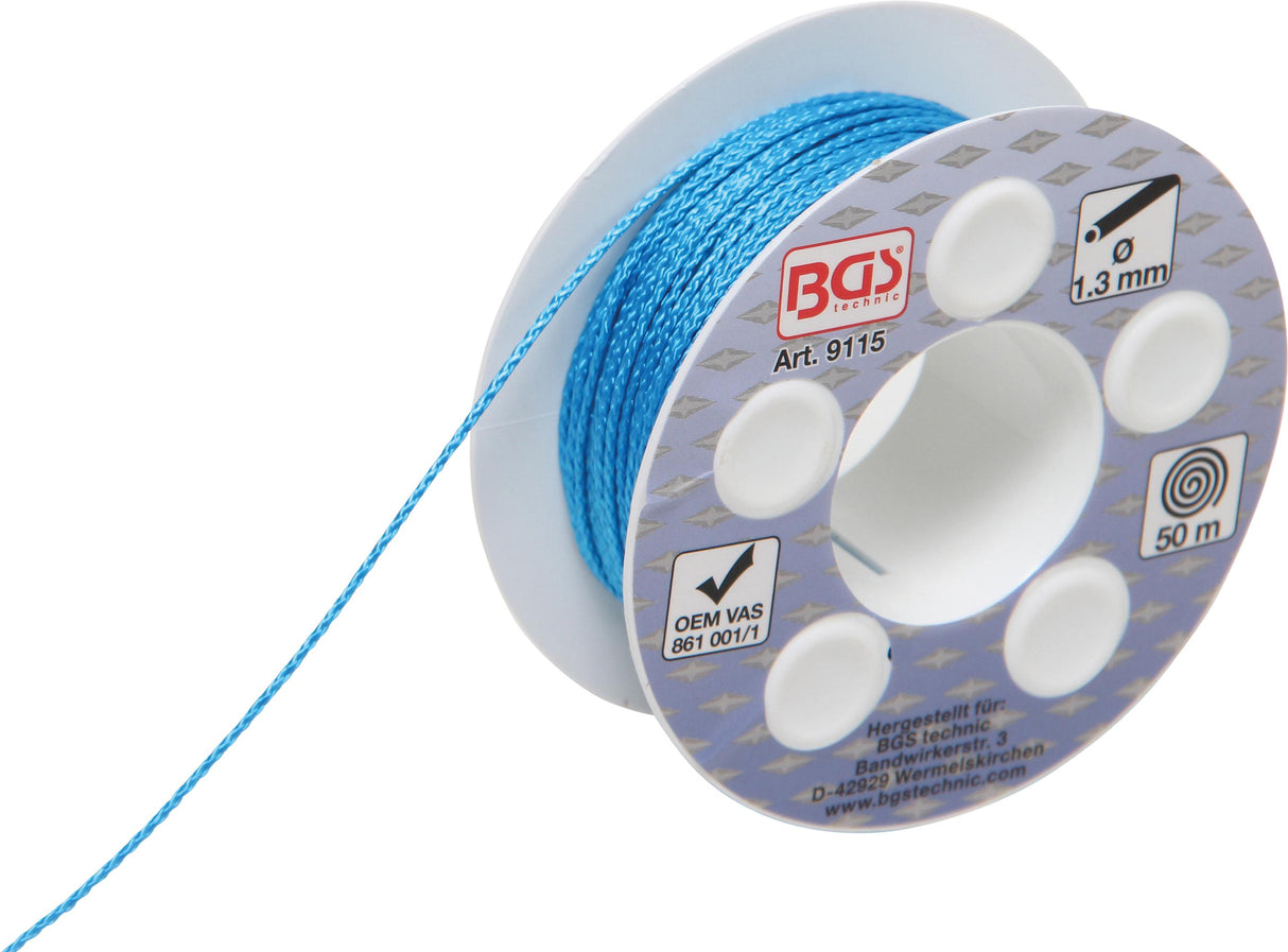 WINDSHIELD SEAL NYLON CUTTING WIRE | 50 M | 115 DAN (9115)