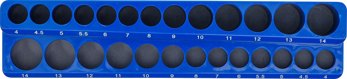 PLASTIC SOCKET HOLDER | MAGNETIC | 6.3 MM (1/4") (74597)