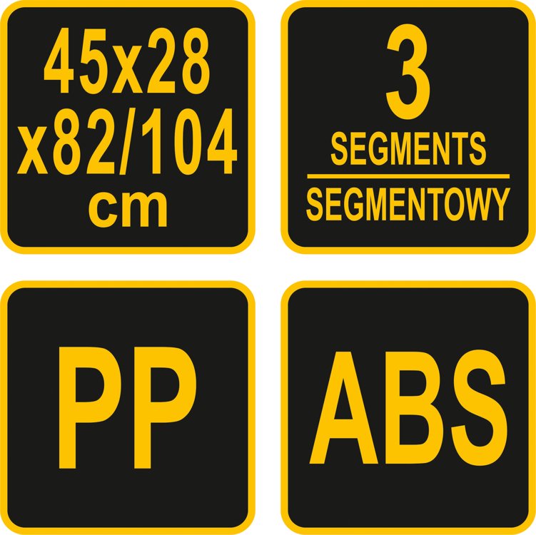 TROLLEY TOOL BOX 3 SEGMENTS (78736)