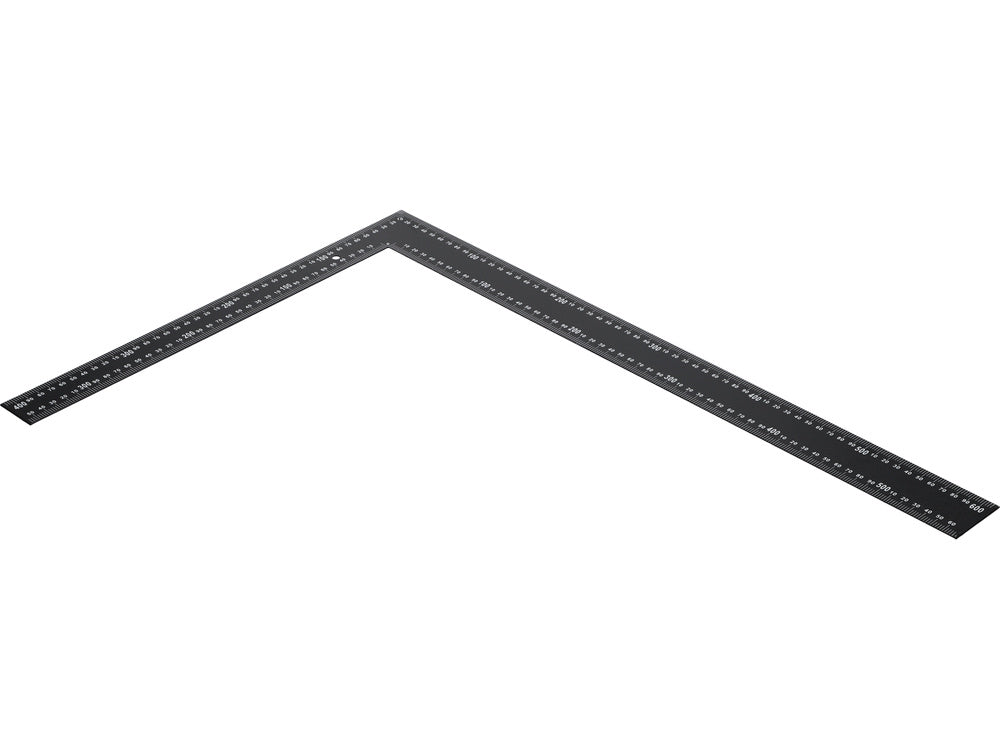 TRY SQUARE, STEEL, BLACK 600X400MM (18200)