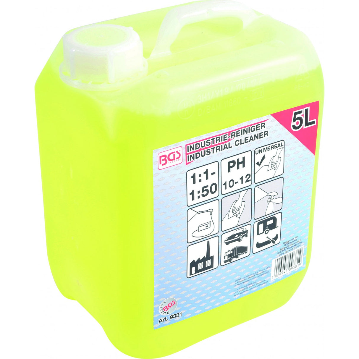 UNIVERSAL INDUSTRIAL CLEANER | 5 L (9381)