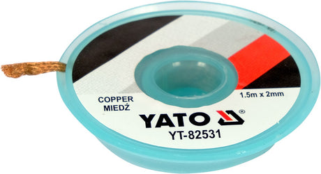 SOLDER WICK/BRAID 2.0MM X 1,5M (YT-82531)