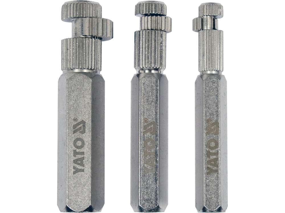 NIPPLE EXTRACTOR SET 3/8" 1/2" 3/4" (YT-21793)