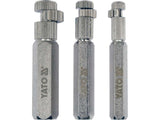 NIPPLE EXTRACTOR SET 3/8" 1/2" 3/4" (YT-21793)