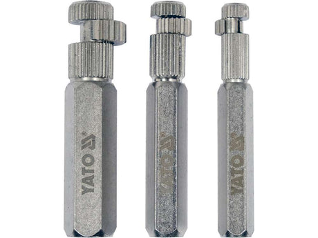 NIPPLE EXTRACTOR SET 3/8" 1/2" 3/4" (YT-21793)