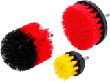 BRUSH ATTACHMENT SET | FOR DRILLING MACHINES | 3 PCS. (50913)