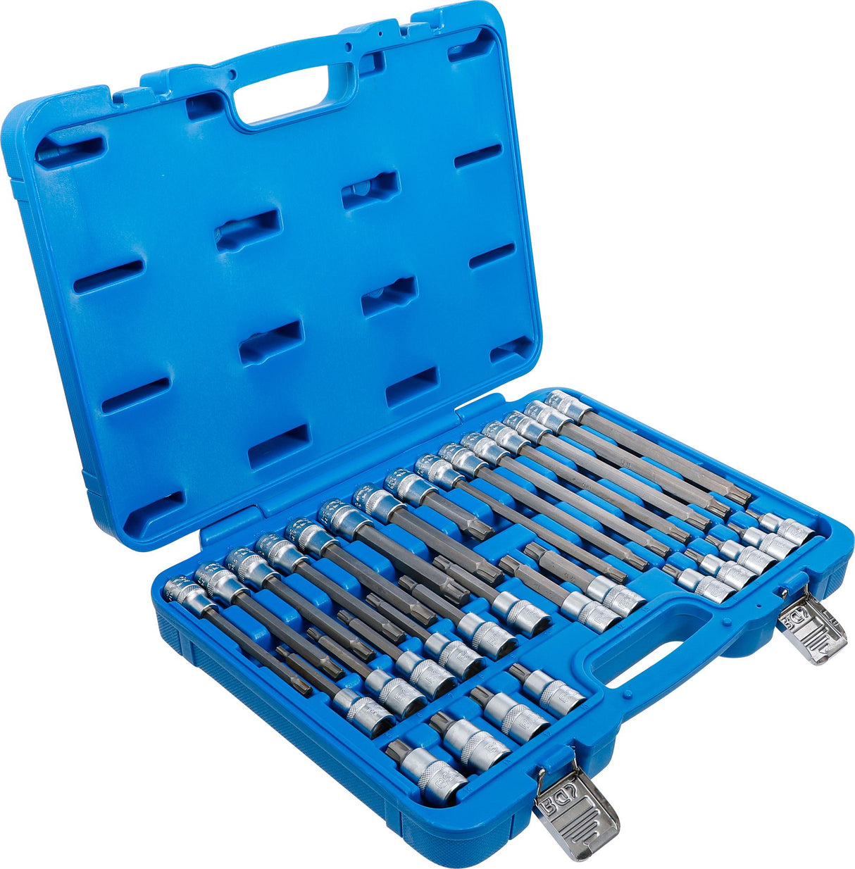 BIT SOCKET SET | 12.5 MM (1/2") DRIVE | SPLINE (FOR RIBE) | 32 PCS. (5183)