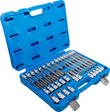 BIT SOCKET SET | 12.5 MM (1/2") DRIVE | SPLINE (FOR RIBE) | 32 PCS. (5183)