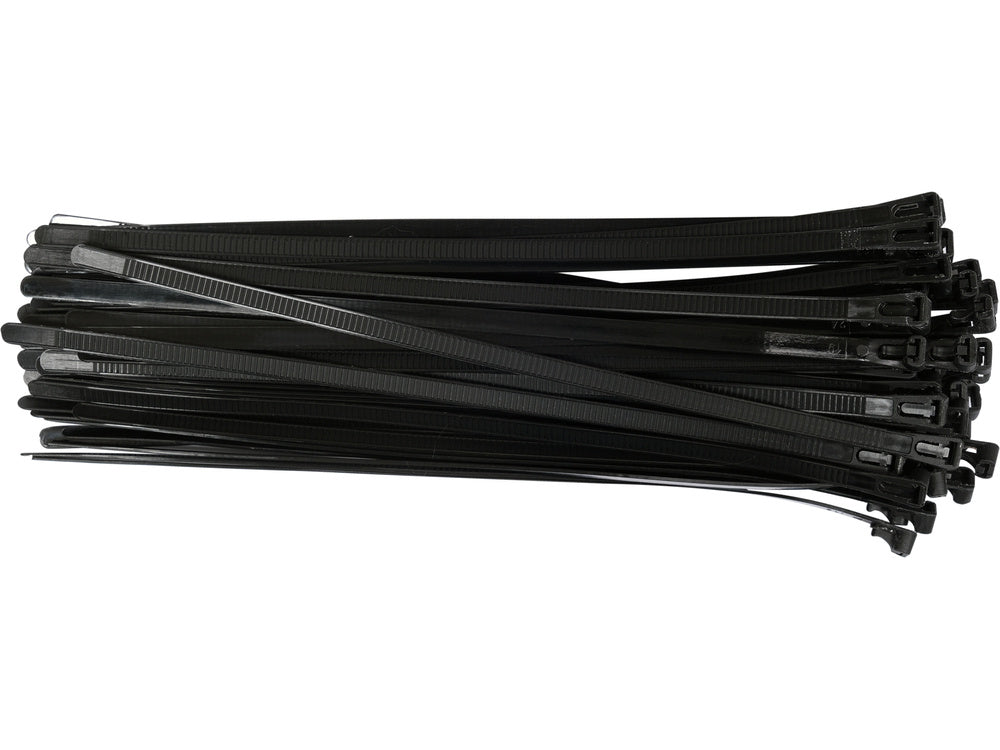 RELEASABLE CAB TIES 7,6X300MM 50PCS BLAC (YT-70675)