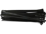 RELEASABLE CAB TIES 7,6X300MM 50PCS BLAC (YT-70675)