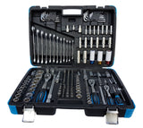 TOOL SET | 6.3 MM (1/4") / 10 MM (3/8") / 12.5 MM (1/2") | 176 PCS. (KR121176B)