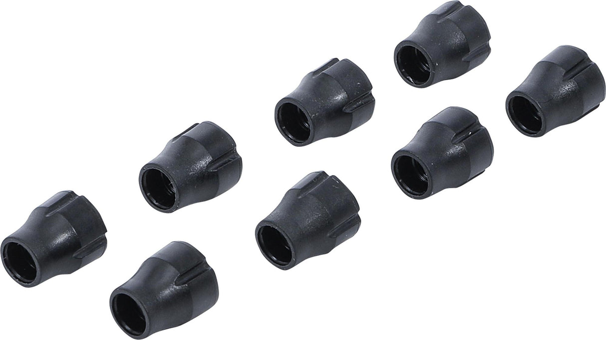 PLASTIC VALVE CAP SET | FOR TIRE MARKING | 8 PCS. (80722)