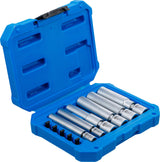 SWIVEL GLOW & SPARK PLUG SOCKET SET | 6.3 MM (1/4") / 10 MM (3/8") | 8 - 9 - 10 - 12 - 14 - 16 MM | 11 PCS. (80000)