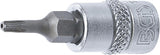 BIT SOCKET | 6.3 MM (1/4") DRIVE | T-STAR TAMPERPROOF (FOR TORX) TS10 (5184-TS10)