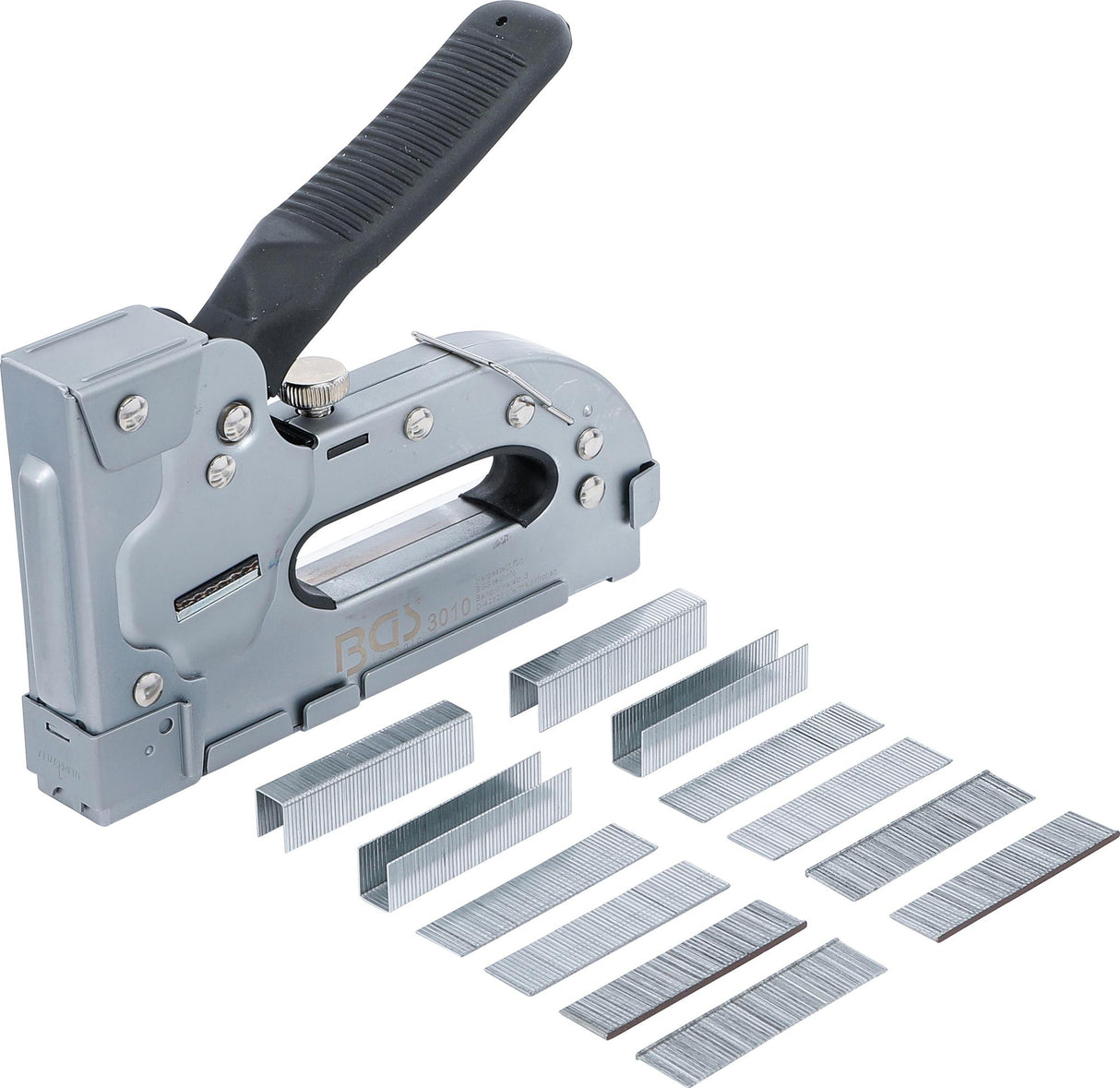 STAPLE GUN | FOR STAPLES 6 - 17 MM | NAILS AND PINS 12 - 16 MM (3010)