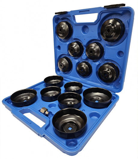 CUP SET FOR OIL FILTER | 15 PCS. (SK5100)