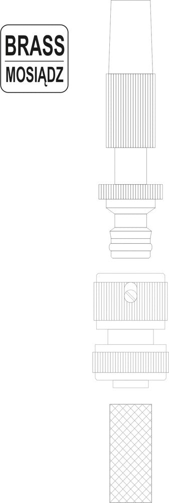 BRASS WATERING NOZZLE (89090)
