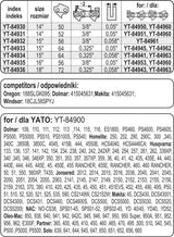 GUIDE BAR 18" 0,325U (YT-84936)