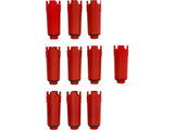 SEALING PLUG RED 1/2" 10PCS (54903)