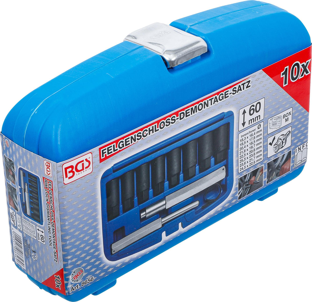 RIM LOCK DISMANTLING TOOL SET | 10 PCS. (8656)
