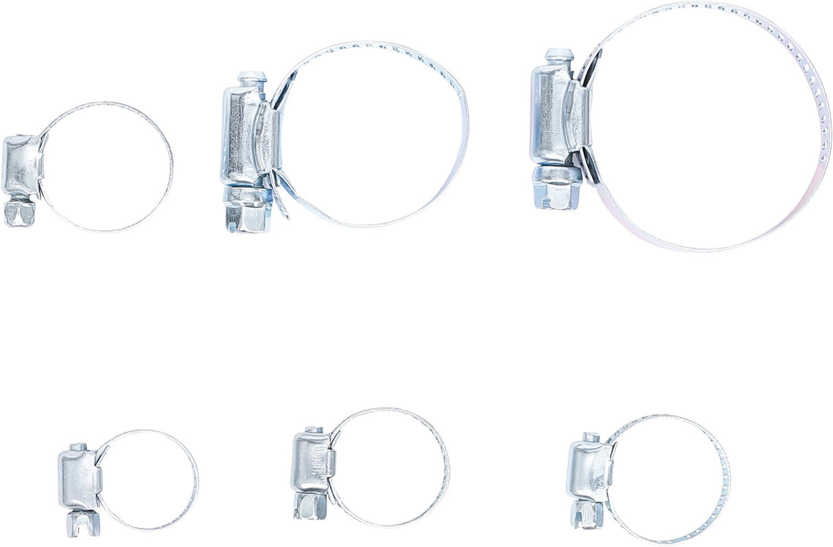 HOSE CLAMP ASSORTMENT | Ø 4 - 45 MM | 6 PCS. (80855)