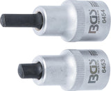 SPREADER SOCKET SET FOR SPRING STRUT CLAMPS | 12.5 MM (1/2") DRIVE | 5 X 7 MM + 5.5 X 8.2 MM | 2 PCS. (6455)