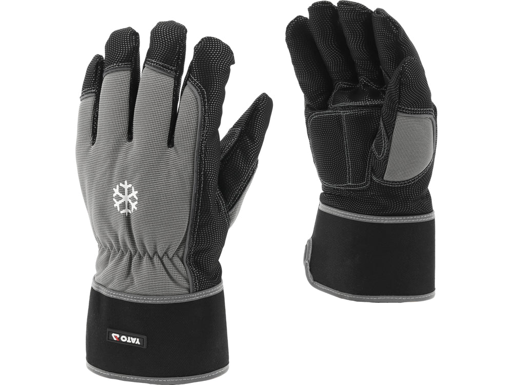 INSULATED REINFORCED GLOVES S. 9 (YT-74686)