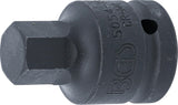 IMPACT BIT SOCKET | LENGTH 55 MM | 20 MM (3/4") DRIVE | INTERNAL HEXAGON 19 MM (5054-19)