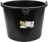 CONSTRUCTION BUCKET, BLACK | WITH SPOUT | 16L (06381)