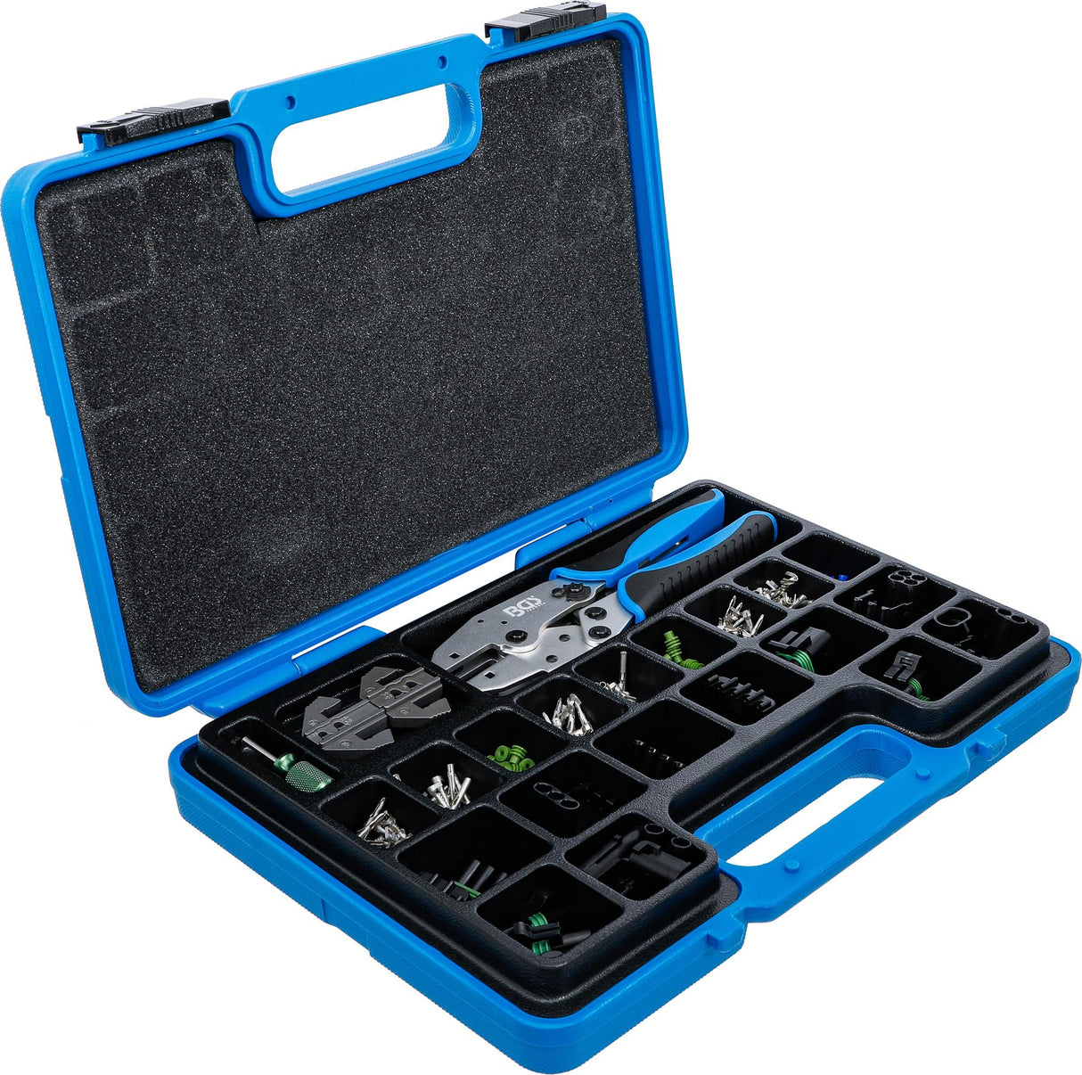CRIMPING PLIERS SET WITH WATERPROOF CONNECTOR PARTS | 220 PCS. (9097)