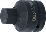 IMPACT BIT SOCKET | LENGTH 55 MM | 20 MM (3/4") DRIVE | INTERNAL HEXAGON 21 MM (5054-21)