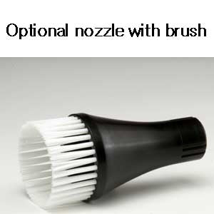 PNEUMATIC WASHING/DRYING GUN WITH MOTOR AND BRUSH (RH2001A)