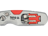 UTILITY KNIFE WITH TRAPEZOID BLADE (YT-75210)