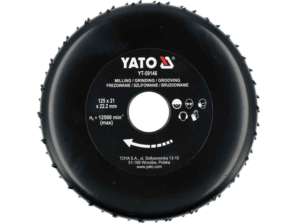 SAW RASP DISC 125MM (YT-59146)