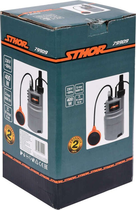 DIRTY WATER SUBMERSIBLE PUMP 400W (79909V)