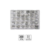 WASHER ASSORTMENT | ALUMINUM | 300 PCS. (SK01005)