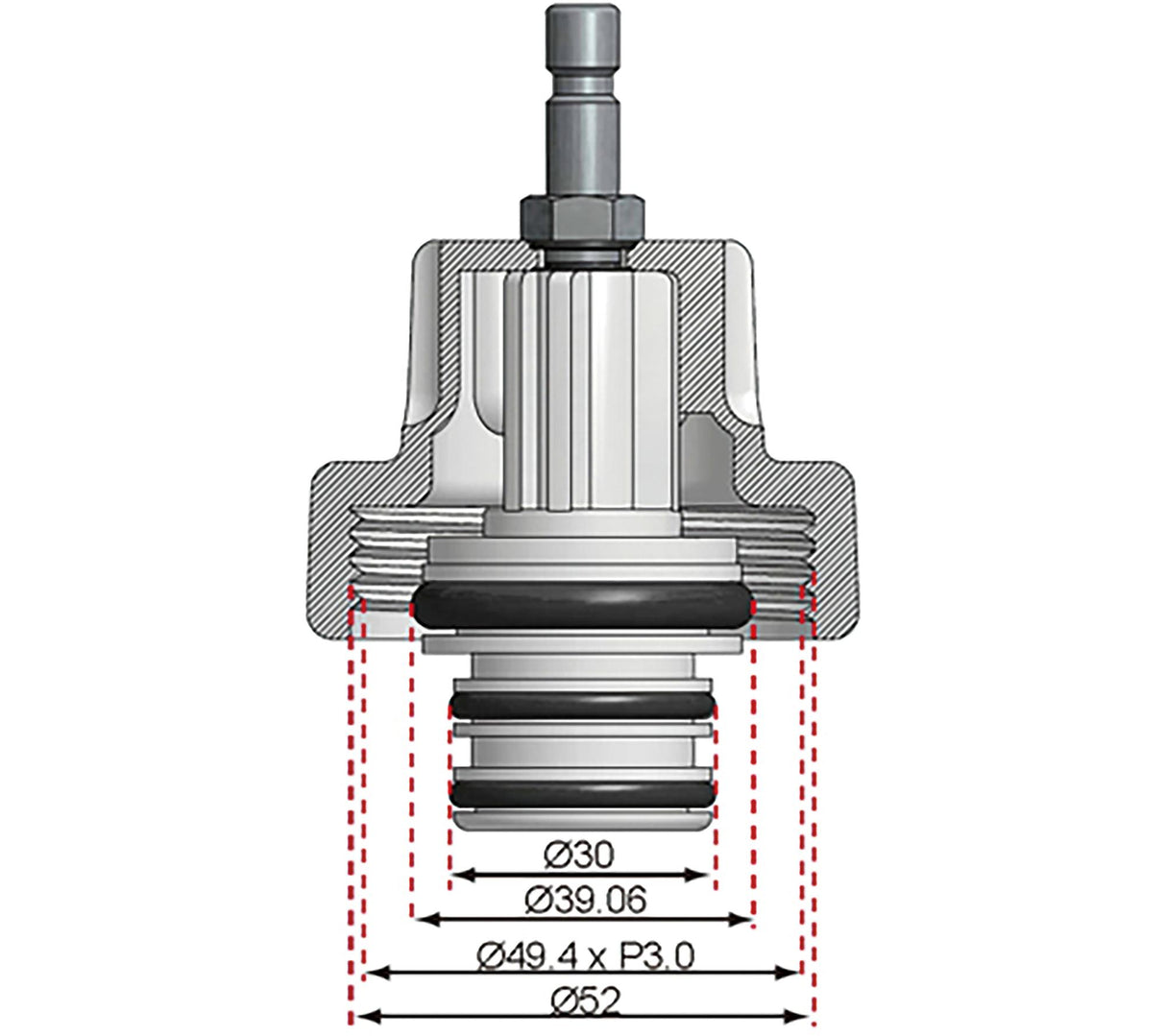 ADAPTOR NO. 17 FOR BGS 8027, 8098 | FOR BMW (8027-17)
