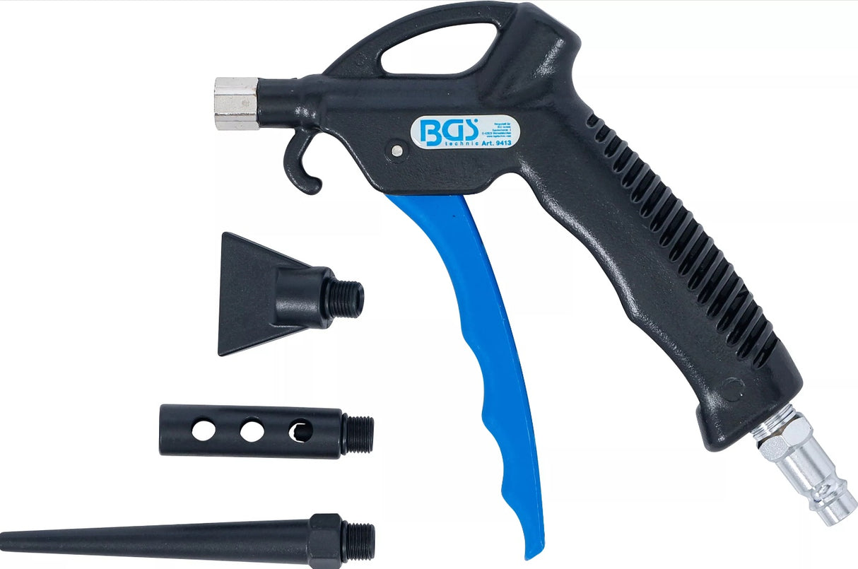 AIR BLOW GUN | WITH 3 ATTACHMENTS (9413)