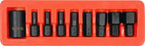 9PCS 1/2"DR  IMPACT HEX BIT & HOLDER SET (YT-10662)